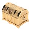 Vintage Jewelry Box Gold Color Retro Style Zinc Alloy Scratch Proof Small Jewelry Box for Rings Earrings Necklace S