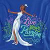 The Princess and the Frog Unisex Adult Live Your Passion Tiana T-Shirt