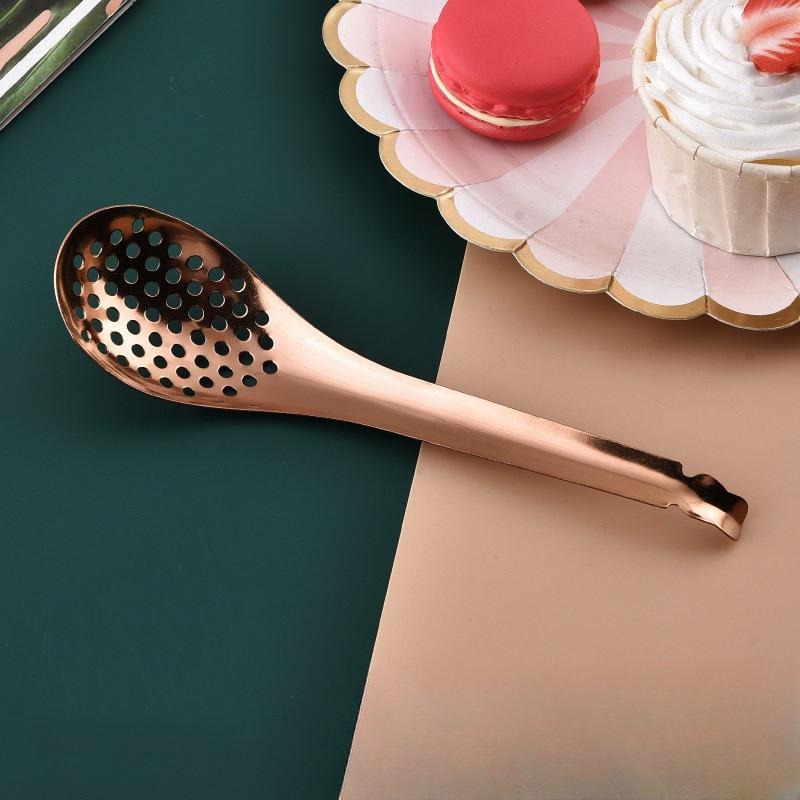 410 roostevabast terasest aukudega köögilusikas köök kaaviari ehitaja kalamarjakaste kurn lusikas Vastupidavad köögi vidinad