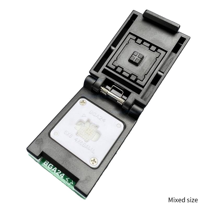 BGA24 to DIP8 Adapter 6X8mm 2-in-1 Set-top Box Test Programming Socket