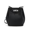 Togo First Layer Cowhide Kelly Bucket Bag Large Capacity Leather Messenger Tote Bag Women's High-end Single Shoulder Armpit Bag