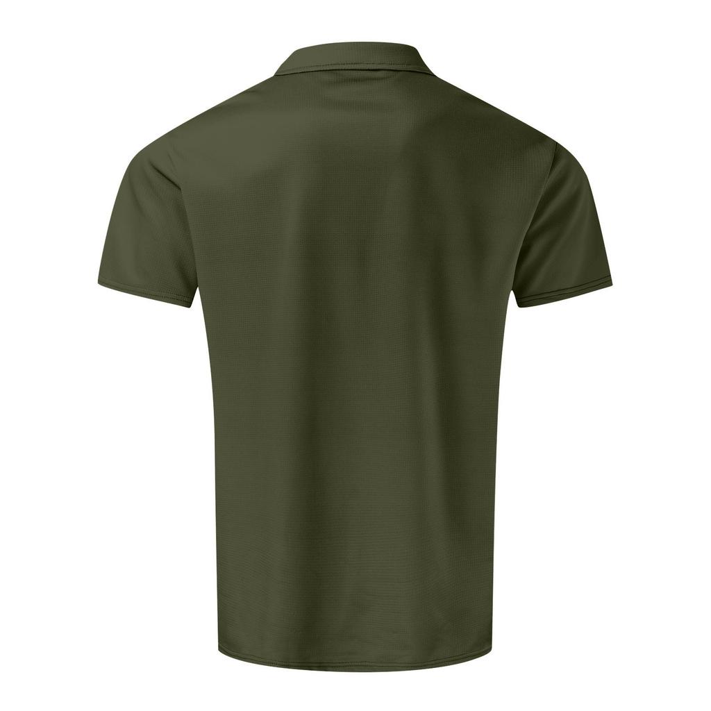 Men's Casual Shirt With Zipper Pocket And Men's Sports Shirt