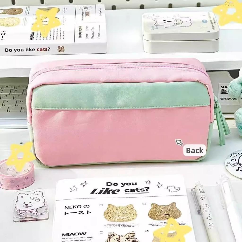 Creative Cat Pencil Case For Girls With Fabric Material And Stylish Design