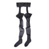 Pantyhose Women Summer Ultra Thin Lace Stockings With Garter Belt Open Crotch Transparent Invisible Socks Seamless Underwear