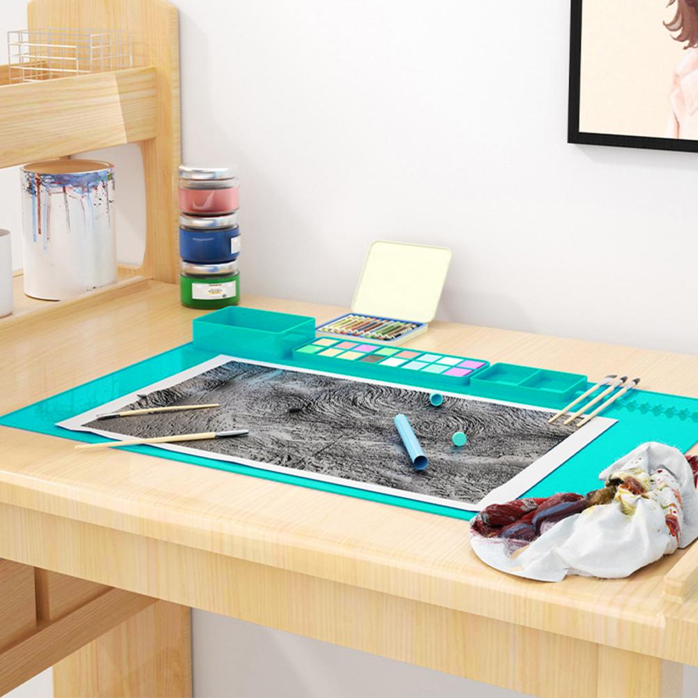 Art Drawing Pad Universal Silicone Child Painting Pad Soft Silicone Drawing Mat Children Art Drawing Mat Home Supply