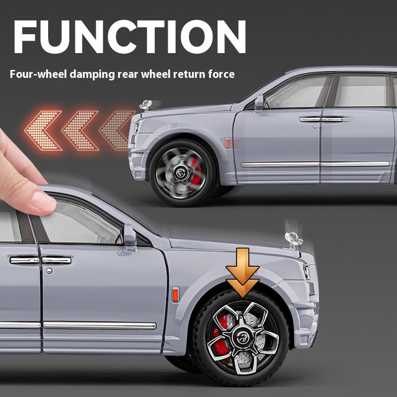 1/20 Rolls Royce Cullinan Luxury Off Road SUV Alloy Metal Diecast Model Car Collection Hobby Decoration Holiday Gifts Boyfriend