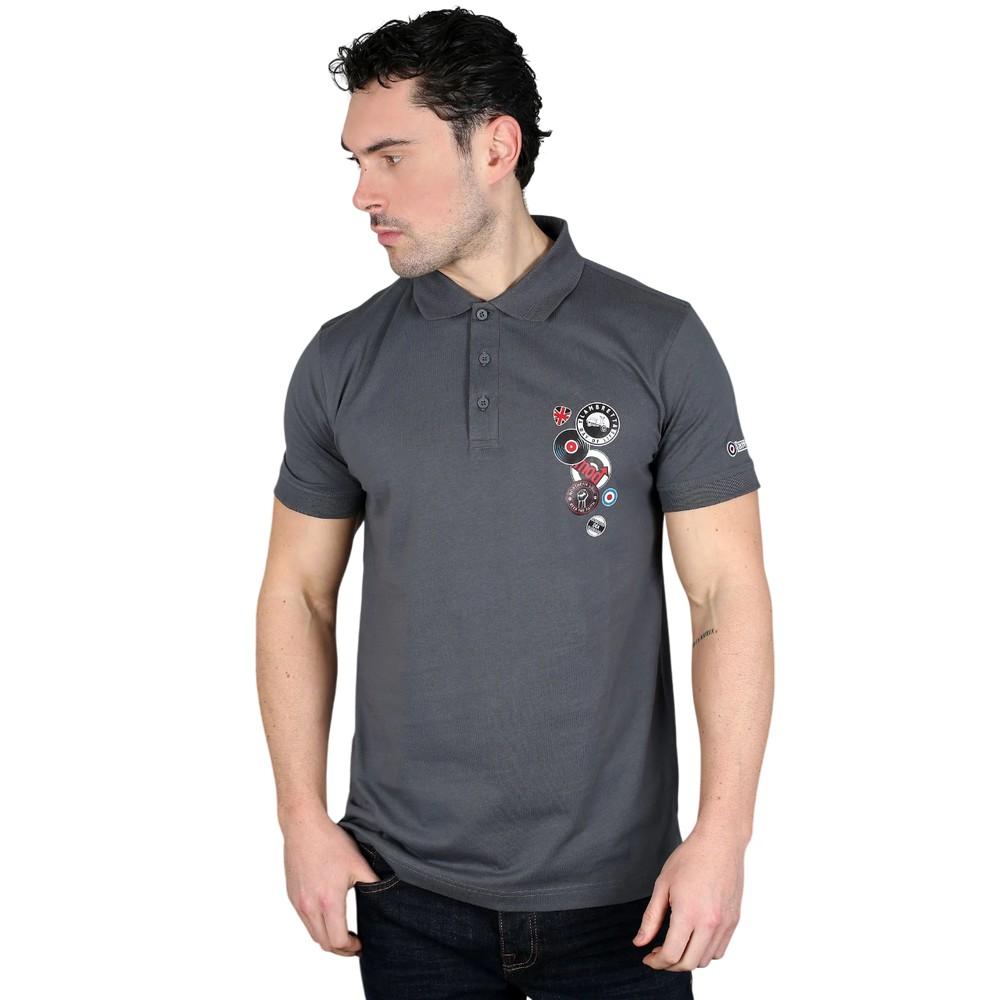 Lambretta Mens Badge Polo Shirt