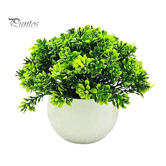 

Искусственные растения в горшках, реалистичные искусственные зеленые растения, шар, украшение для домашнего офиса, центральный элемент стола, пластиковый искусственный зеленый горшок для растений, украшение J