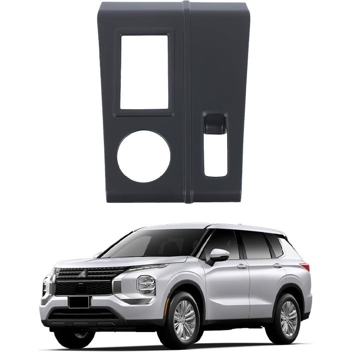Gear Shift Panel Trim Cover for Mitsubishi Outlander 2022-2024 Accessories Center Console Panel Wrap Sticker Central Control Gear Shifter Console
