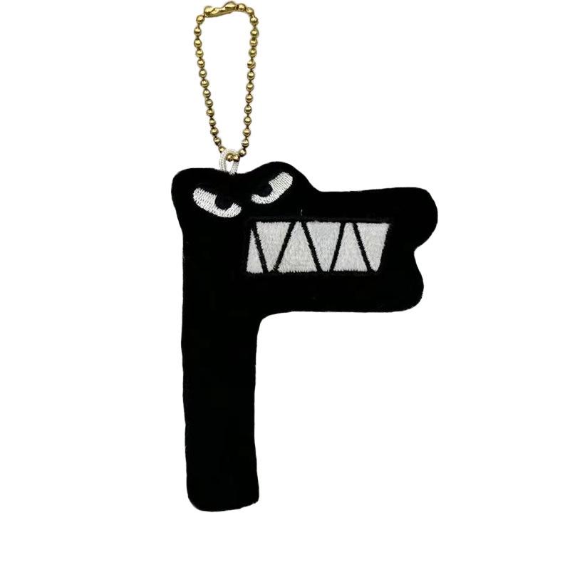 Alphabet Lore Soft Plush Toy Keychain Pendant Stuffed Doll Xmas Birthday Gift