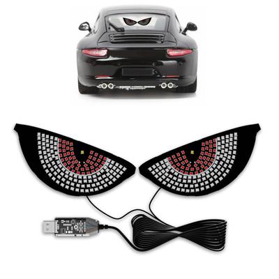 TVETE Auto LED Oko Ďáblovo oko Světlo USB Ďáblovo oko Cool RGB Lampa 11