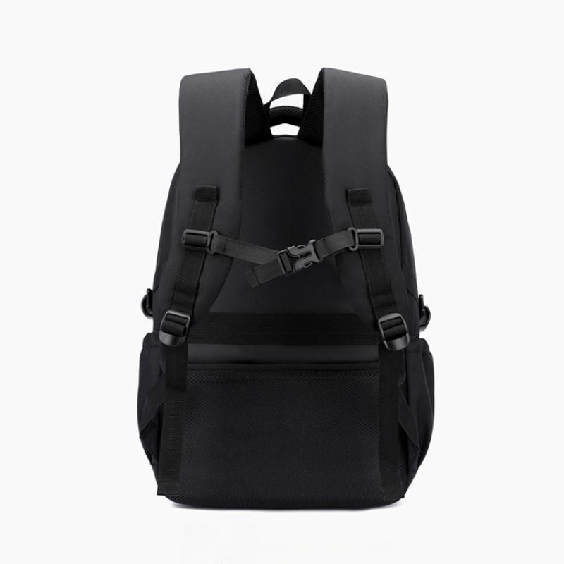 Spring New Solid Color Business Computer Bag Large Capacity Men's Backpack Casual Multi-pocket Outdoor Backpack Lightweight Burden Reducing School Bag