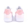 Nike Air Force 1 Suola Antiscivolo Ammortizzazione Resistente all'Abrasione Scarpe da Skateboard Basse da Donna Rosa Bianco DD8959-100(Team25-XSC)