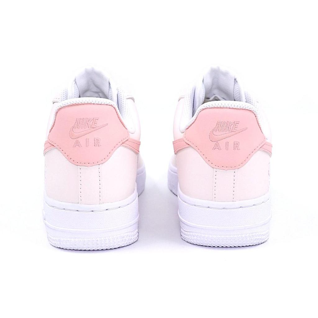 Nike Air Force 1 Suola Antiscivolo Ammortizzazione Resistente all'Abrasione Scarpe da Skateboard Basse da Donna Rosa Bianco DD8959-100(Team25-XSC)