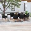 7 Pcs Garden Dining Set with Cushions