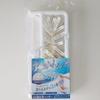 Nishida Quick-Removable Square Hanger, Plastic 24PR SP, with 24 Pinch Clips, 222424, White