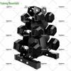 Yulongshan Rubber-Coated Hex Dumbbell Set