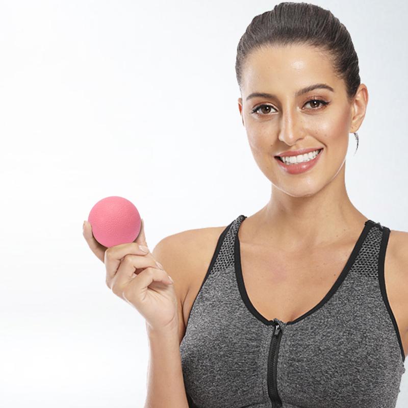 TPE Massage Ball High Elasticity Solid Fascia Ball for Deep Tissue Myofascial Release Foot Back Pain Relief for Athletes Yoga