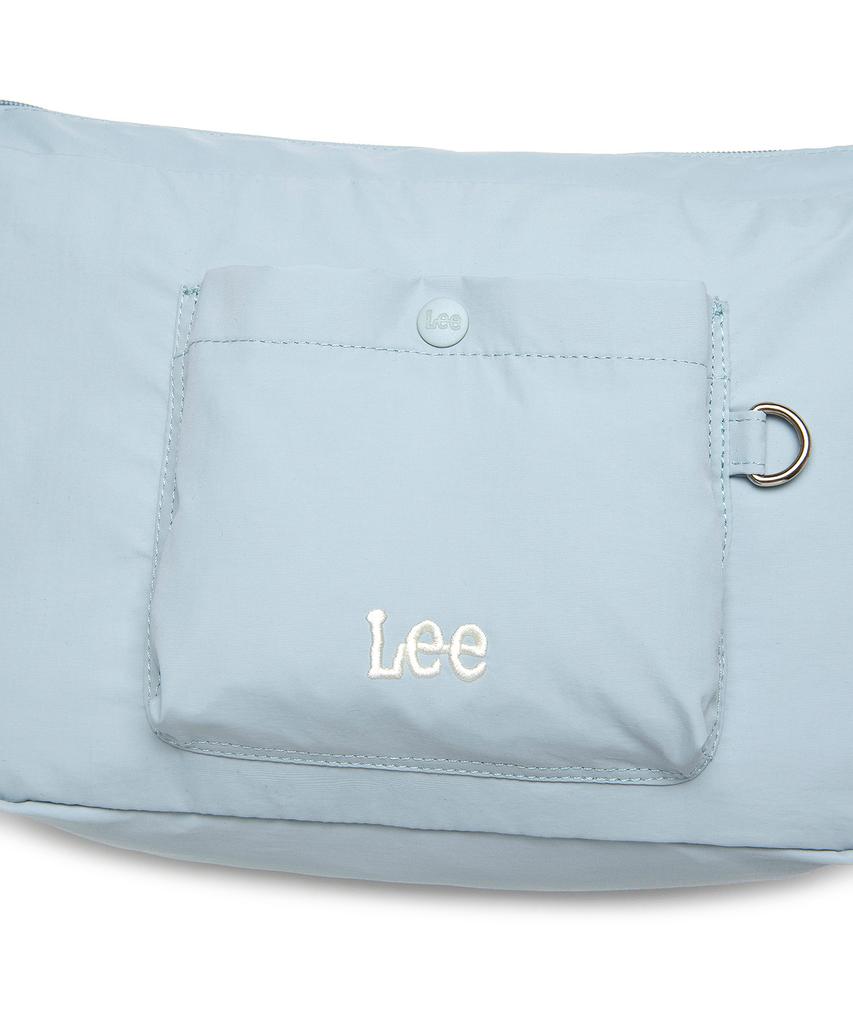 Lee Nylon Two-Way Shirring Bag Light Blue