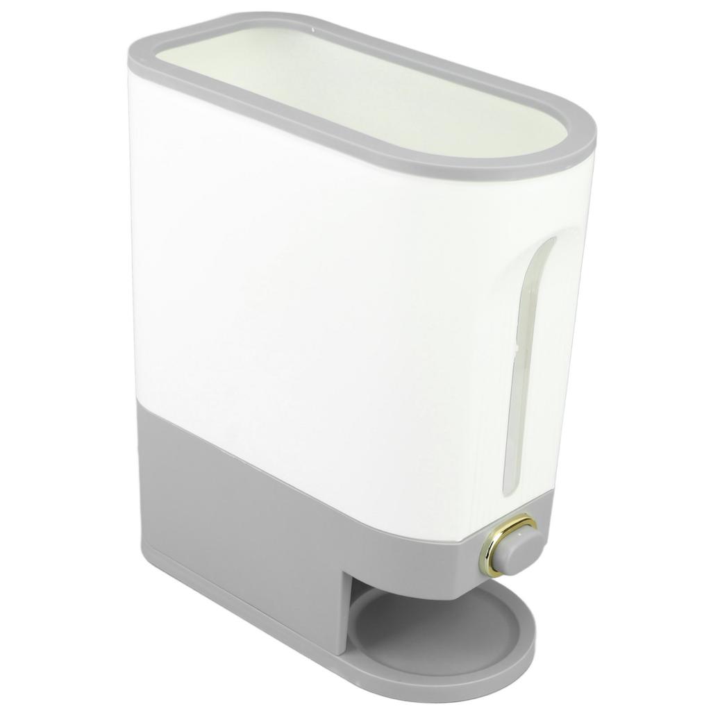 Reisspender Transparent Versiegelt Drucktyp Getreidelagerbox Reisaufbewahrungsbehälter für die Küche