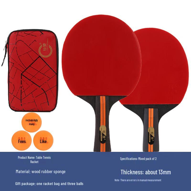 WEZHO Ping Pong Racket Set