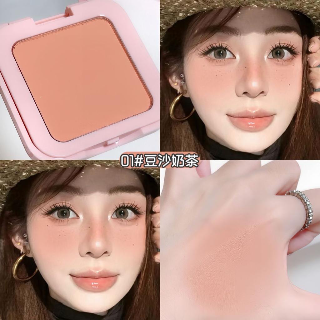 Lameila Blush Cream Dating Atmosphere Autumn Winter Milk Orange Shimmer Blush