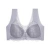 Open the Buckle Before the Explosion, Gather Large Size Thin Bra, Sexy Lace Without Steel Ring, Beautiful Back Underwear