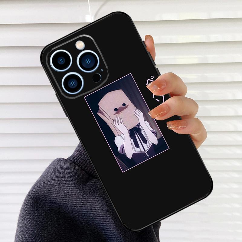 Sad Japanese Anime Aesthetic Phone Case For iPhone 17 16 15 14 11 12 13 Pro Max Mini 15 16 Plus 16e 17Air Cover Fundas