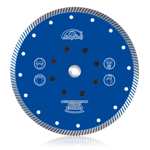 230mm Diamond Cutting Disc, 1mm Metal Cutting Disc for Marble, Concrete, Tile, Natural Stone, M14 Durable Cutting Disc