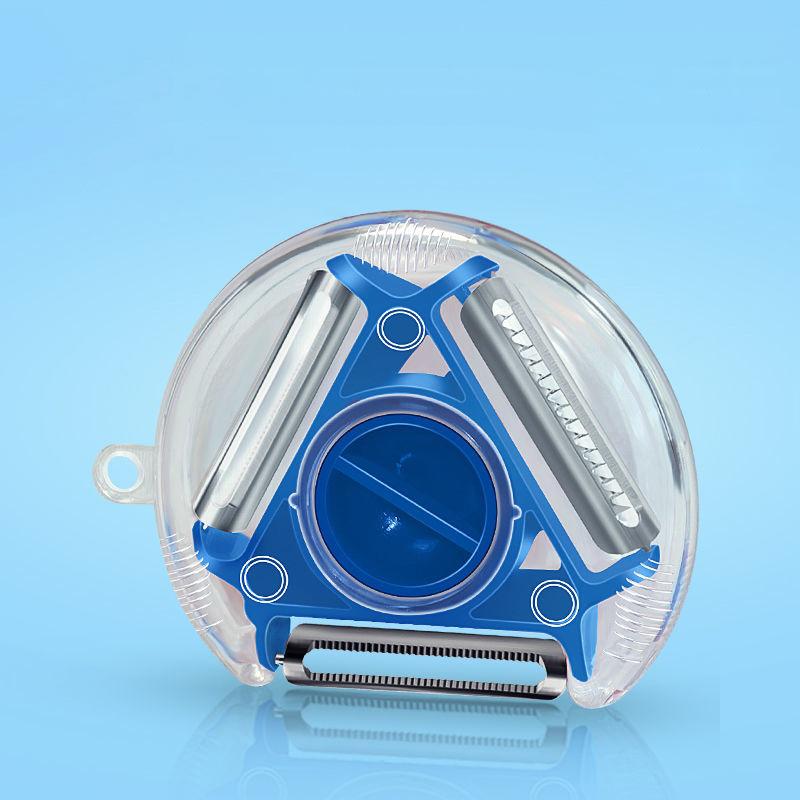 

Trio Peeler Set Vegetable Peeler Slicer Shredder Multi Stainless Steel Blade Grater Kitchen Gadgets Julienne Cutter Tool