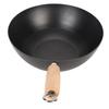 Frying Pan Even Heating Smooth Coating Multifunctional Iron Pot with Convenient Handle for Daily
