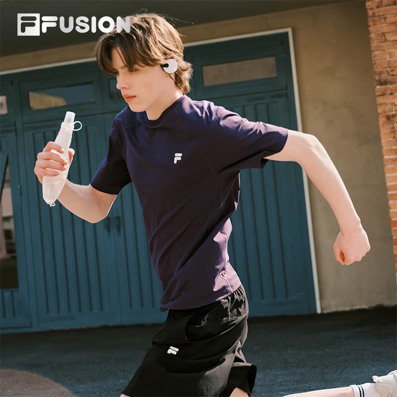 Fila Unisex Quick-Dry Knit Short Sleeve T-Shirt