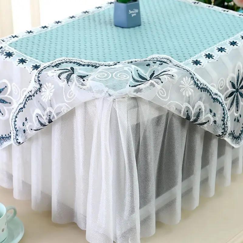 Microwave Oven Covers All Inclusive Lace Decorative Dust Cover Household Kitchen Oil-proof Antifouling Refrigerator Universal
