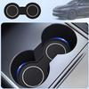 Für Tesla Model Y Juniper Getränkehalter-Einsatz 2025 2026 Model 3 Highland Mittelkonsolen-Getränkeuntersetzer-Pads Model 3 Model Y Zubehör