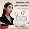 V12 Bluetooth Ear-Clip Sports Headset: Open-Ear, Large Battery, Ultra Wireless Design