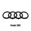 ABS 4Ring Logo 285mm 202mm Car Hood Front Bonnet Grill Rear Trunk Emblem Badge Sticker S Line For new Q2 2016-2018 Accessories