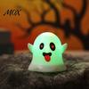 Safe LED Halloween Accent Light 6 Pcs Ghost Decorative Light, Color Changing Warm Flameless Battery-Operated Battery Operated Lamp Mini Spirit