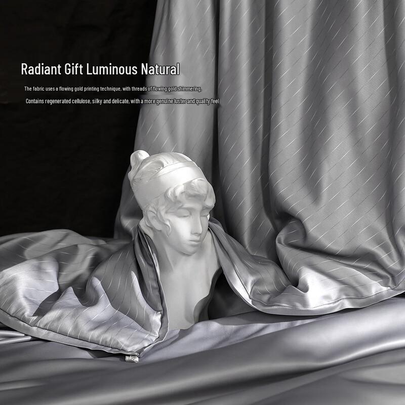 Mercury Home Textiles 100% Tussah Silk All-Season Duo Duvet