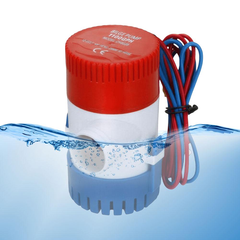 1100GPH Submersible Bilge Pump 12V Submersible Bilge Water Pump Submersible Boat Marine Bilge Pump for Fishing Boats RV Marine spain