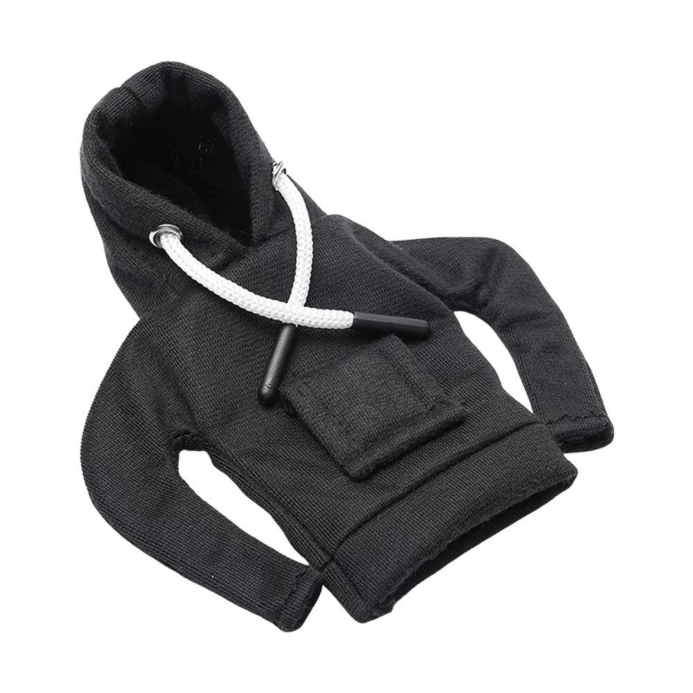 5 Inch Doll Mini Porch Goose Hoodies Various Colors Desk Goose Outfits Outdoor Party Decoration чёрный