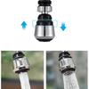 Kitchen Supplies Faucet 2 Mode 360 Rotation High-pressure Faucet Extension Water-saving Bathroom Kitchen Supplies