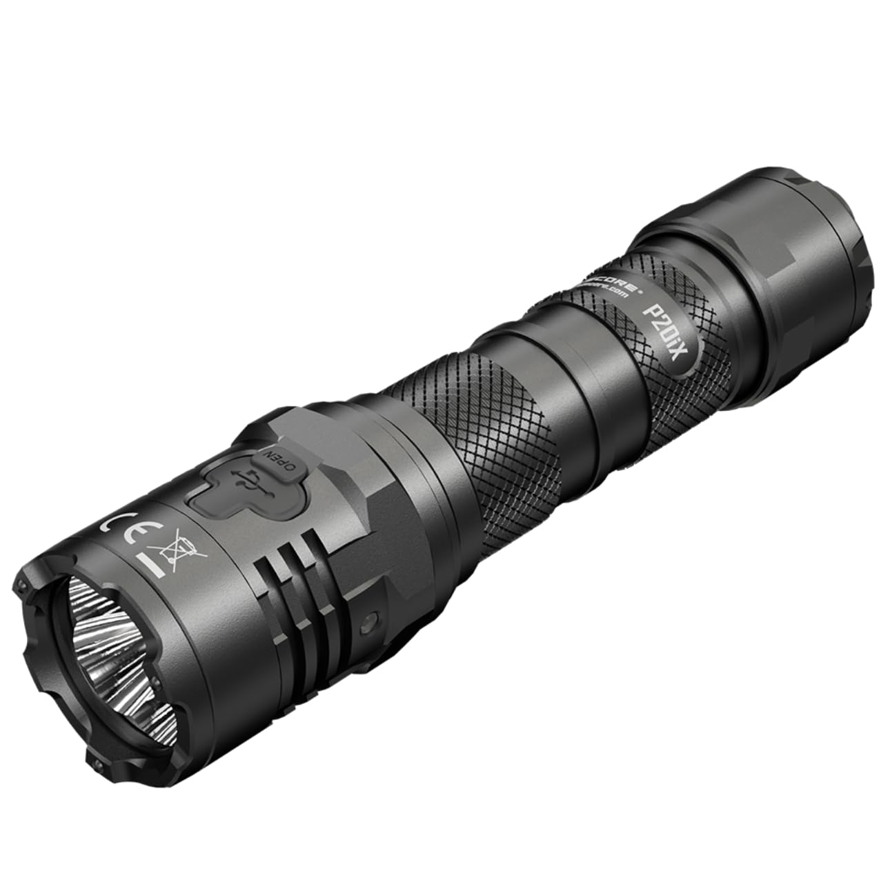 

Nitecore P20iX Tactical Max 4000 High Output Rechargeable Flashlight, Lumens, Model, USB-C