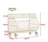 Multi-Layer Snack Display Rack with Wheels for Supermarket or Convenience Store