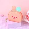 Cartoon Jelly Color Cute Animal Coin Purse Gift Couple Zipper Wallet