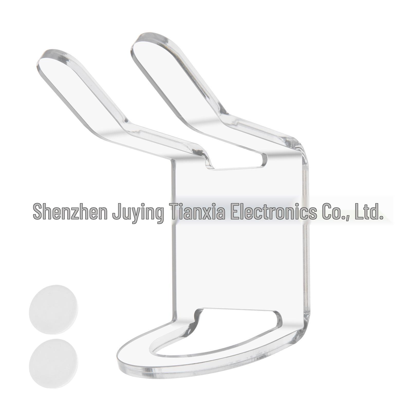 

Punch-Free Ice & Rice Scoop Holder, Small Hair Dryer Wall Mount Bracket 5.5x7x12 cm прозрачный