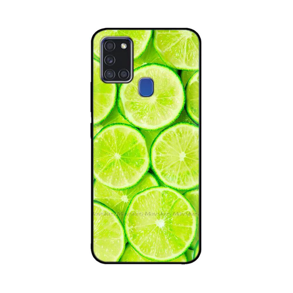 For Samsung A21S Case Silicone Back Protector Phone Soft TPU Bumper Case On For Samsung Galaxy A21s GalaxyA21s A 21s A217 Cover