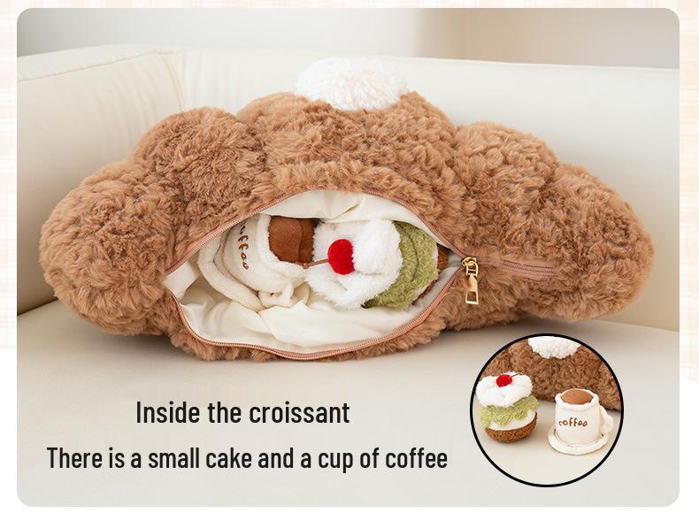 Popular Bear Series Swiss Roll Cake Dolls - Cute and Creative Birthday Gift Bear Hug Pillow Cushion
