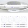 LIP1 4pcs/8pcs Car Door Bowl Handle Protector Sticker Transparent Anti-scratch For VW Golf Polo Passat Tiguan Touran Jetta