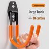 Heavy-Duty Metal Wall Hooks for Kitchen & Outdoor Storage