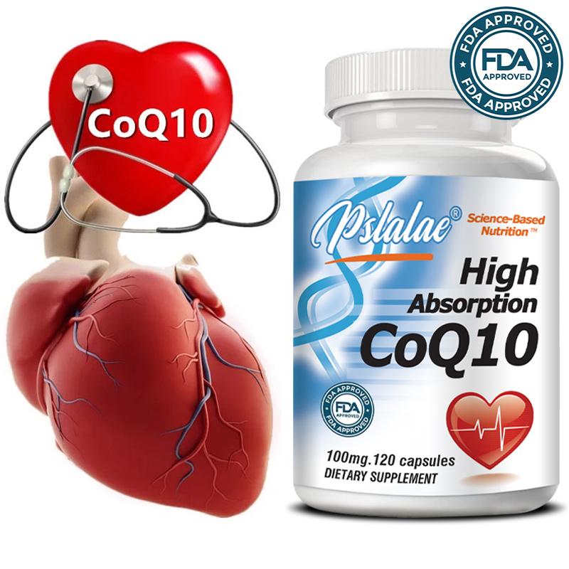 Highly Absorbable Coenzyme Q10, Contains Black Pepper Extract, Vegan, Promotes Energy Production, and Supports Immunity.